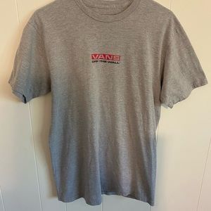 Vans Gray Graphic T shirt